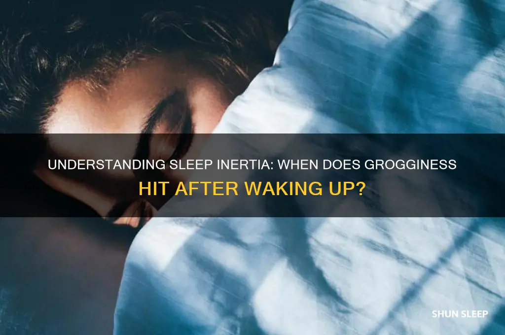 when do you get sleep inertia