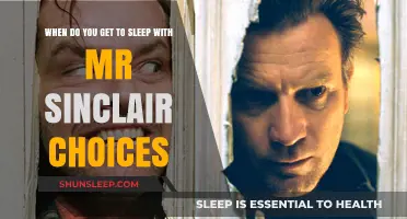 Choices: When Can You Share a Bed with Mr. Sinclair?