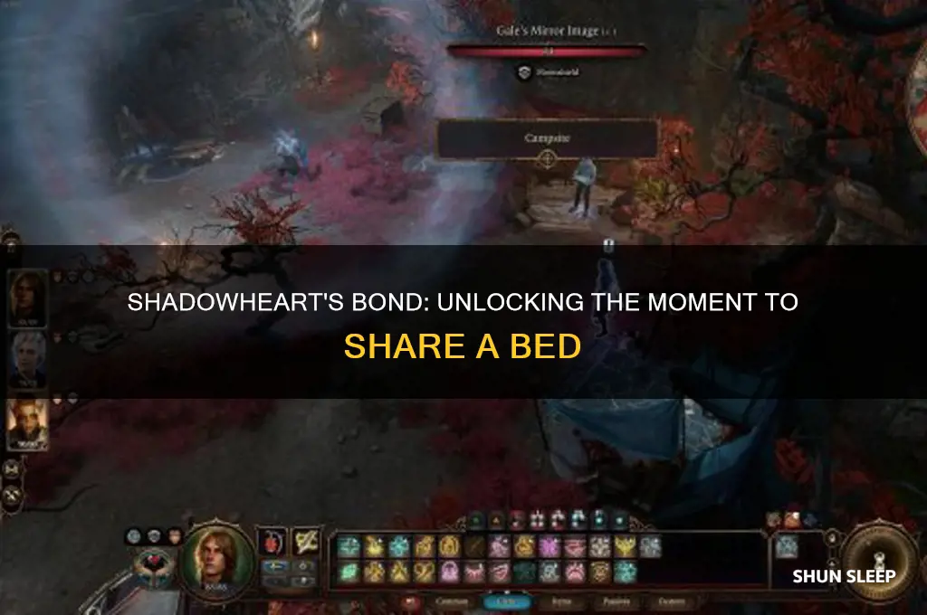 when do you get to sleep with shadowheart