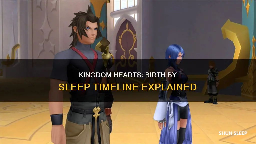 when does birth by sleep take plave