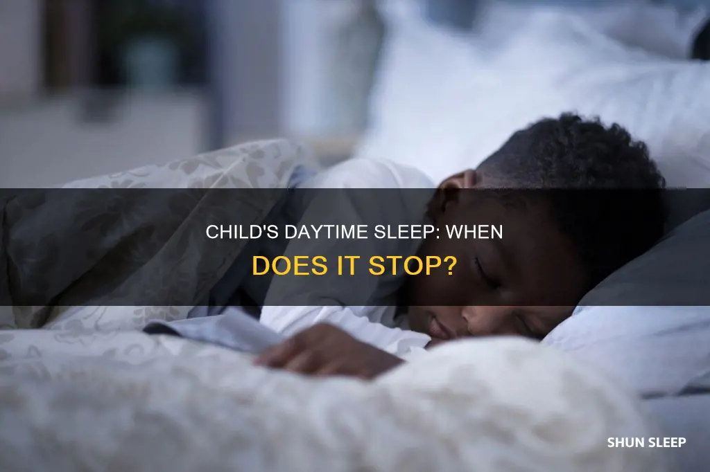 when does child drop day sleep