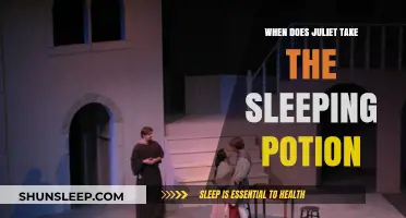 Juliet's Potion: Timing of Her Sleep Induction