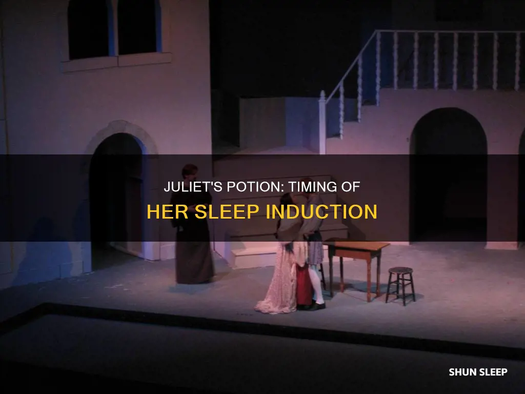 when does juliet take the sleeping potion