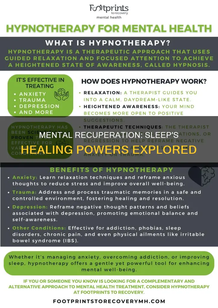 when does mental recuperation take place during sleep