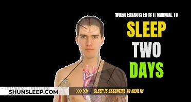 Exhaustion's Deep Sleep: Is It Normal to Snooze for Two Days?