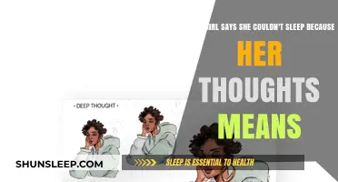 What It Means When a Girl Can't Sleep Due to Thoughts