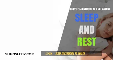 Sedation vs. Sleep: Do Heavily Sedated Patients Truly Rest?