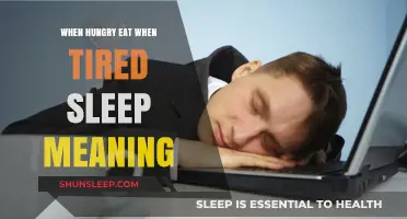 Eat and Sleep: A Simple Guide to Health