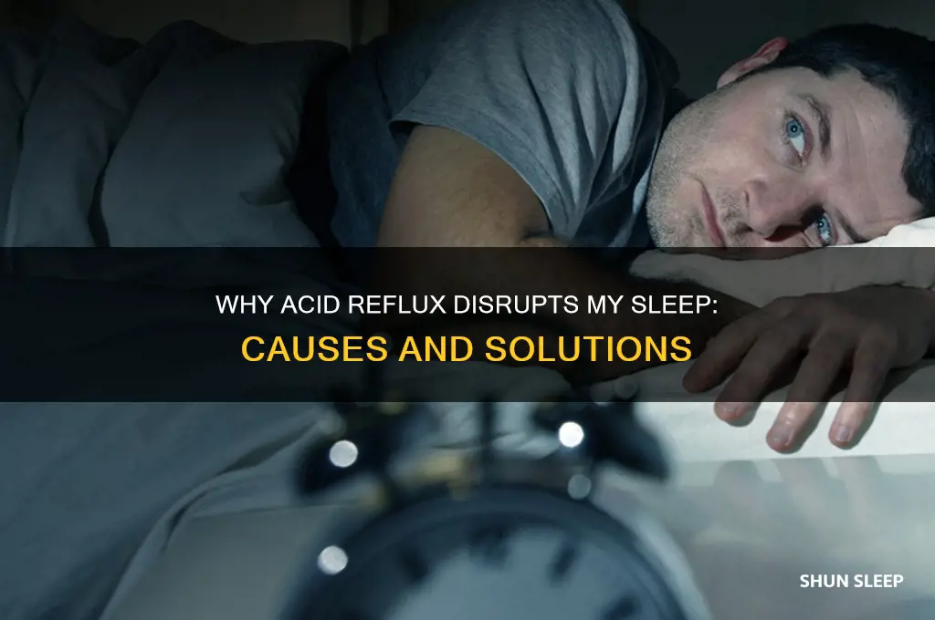 when i am sleeping i get acid reflux