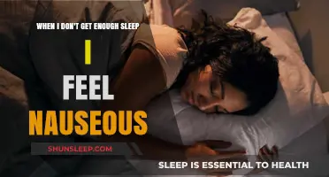 Sleep Deprivation and Nausea: Understanding the Unsettling Connection