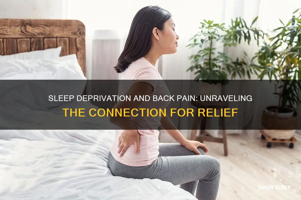 when i dont get enough sleep my back hurts