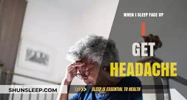 Sleeping Face Up and Headaches: Understanding the Connection and Solutions