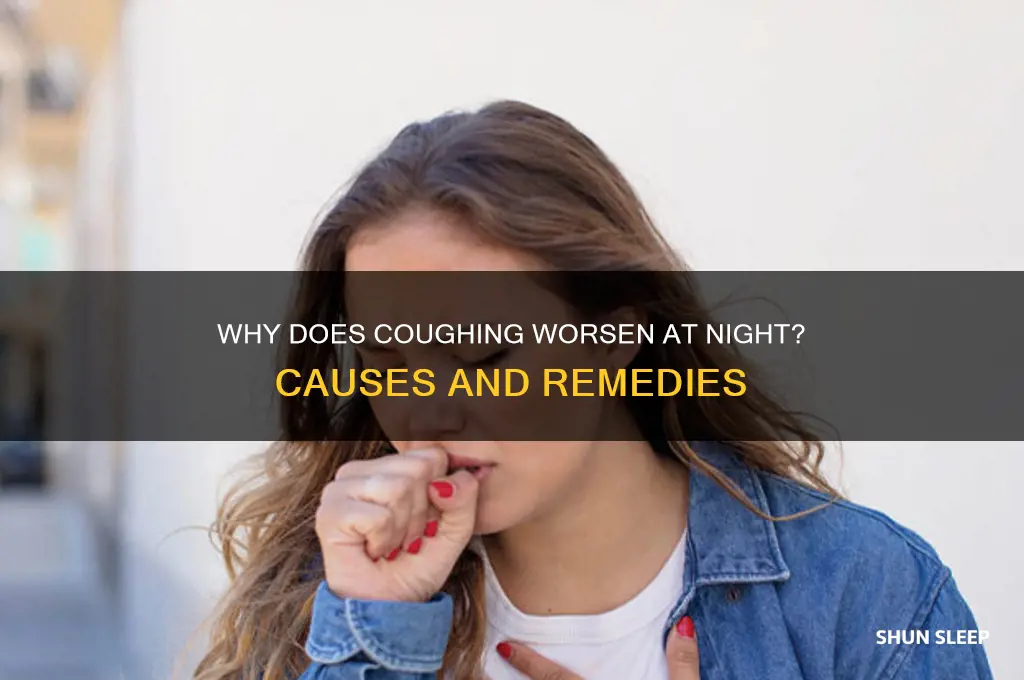 when i sleep i get cough