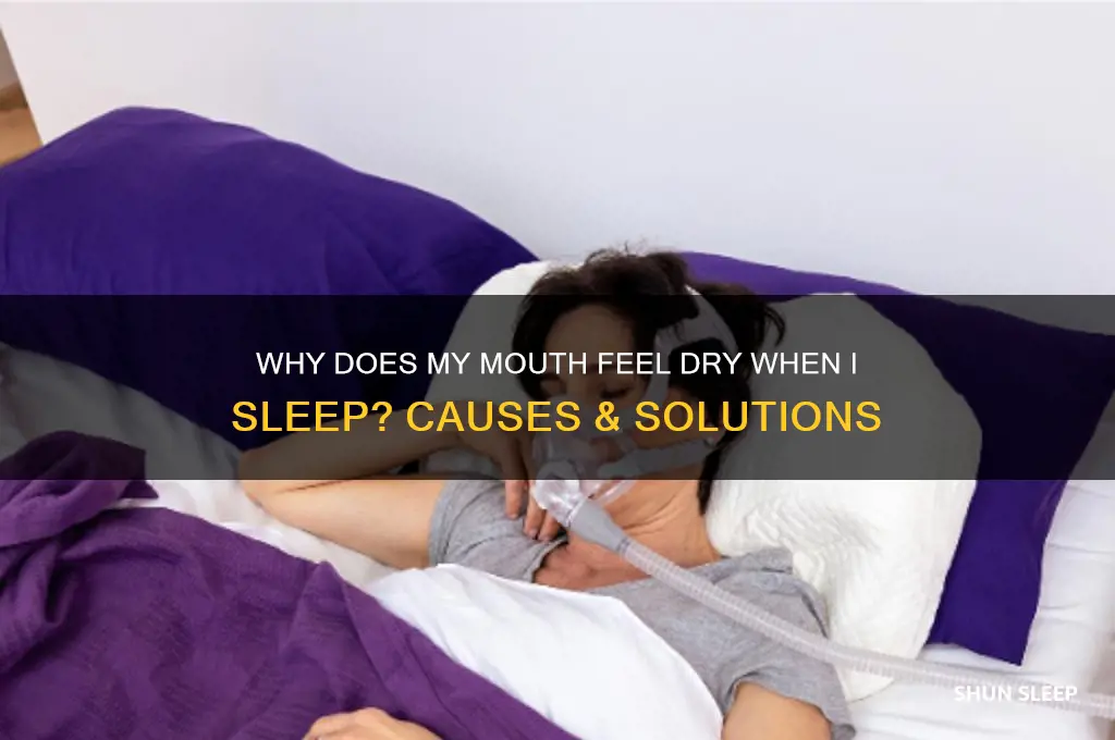 when i sleep i get dry mouth