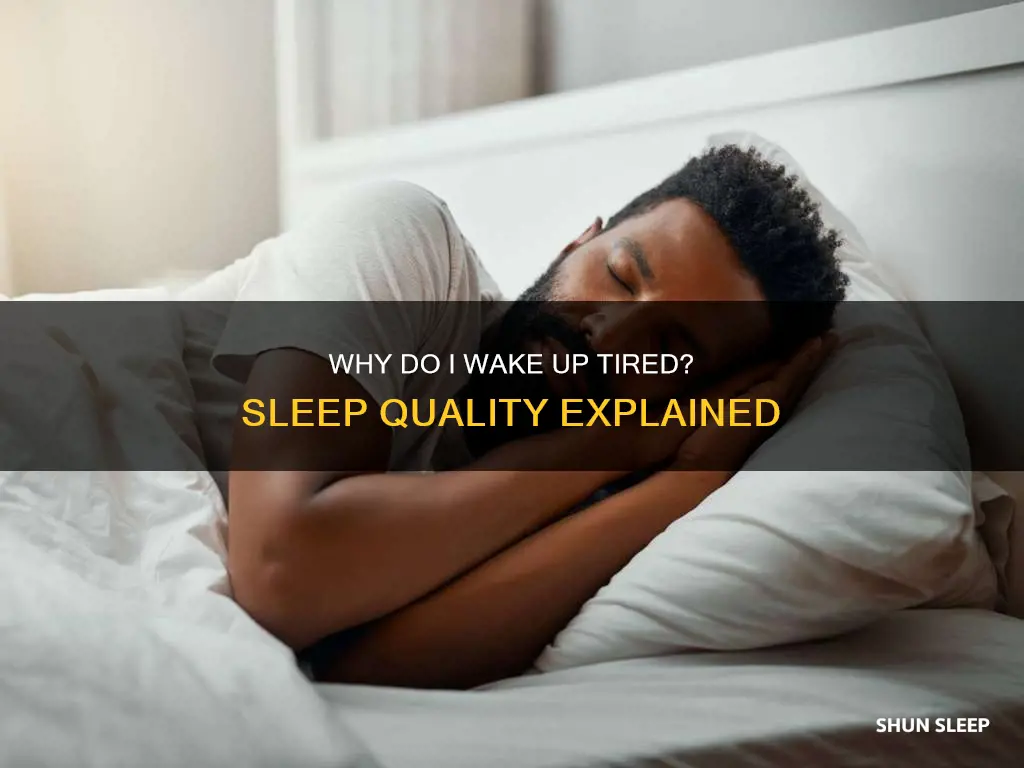 when i sleep i wake up tired