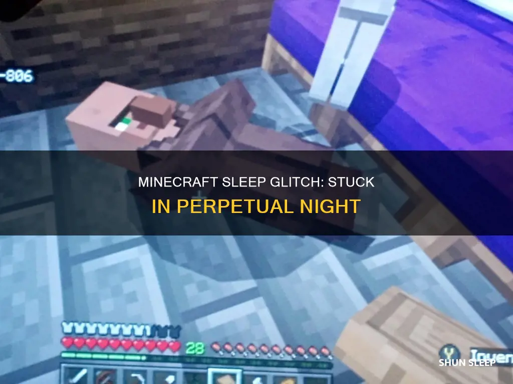 when i sleep in miencraft it doesn