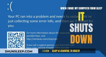 Computer Sleeps, Then Shuts Down: Troubleshooting Tips