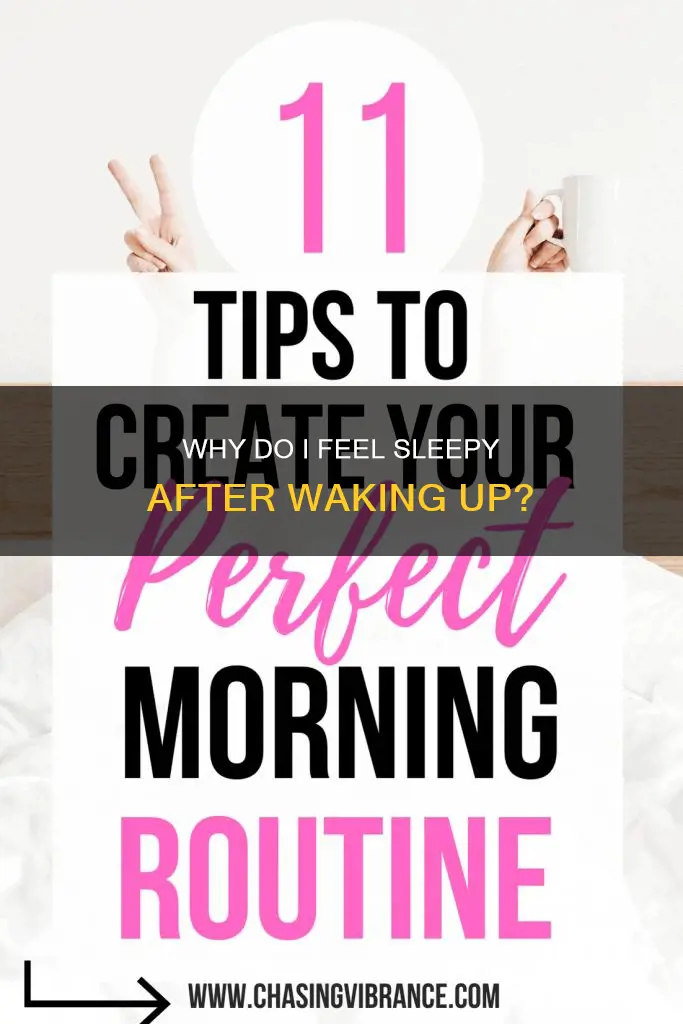 when i wake up i want to sleep again