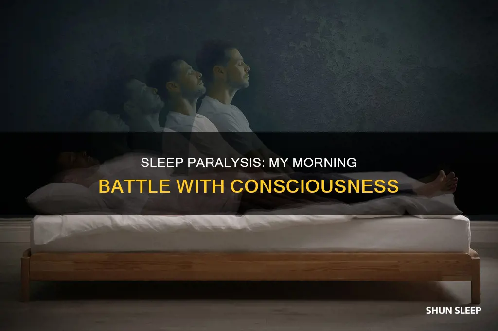 when i wake up sleep paralysis
