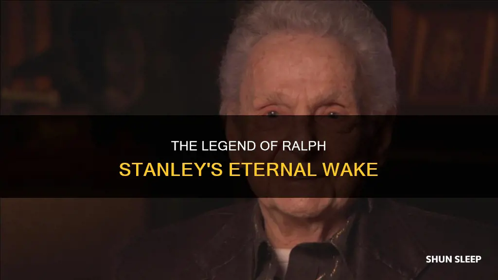 when i wake up to sleep no more raloh stanley
