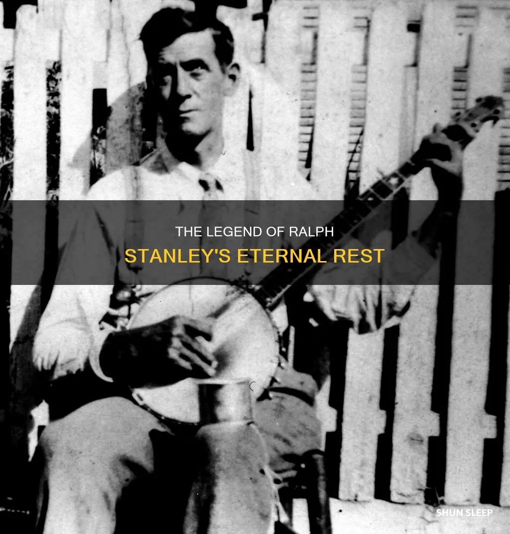 when i wake up to sleep no more ralph stanley