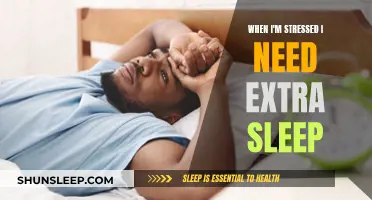 Stressed and Sleepy: My Brain Needs Extra Rest