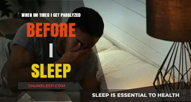 Tiredness and Sleep Paralysis: Understanding the Exhaustion-Induced Phenomenon Before Bed