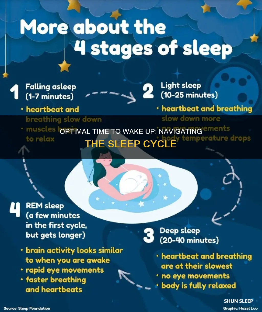 when in sleep cycle to wake up