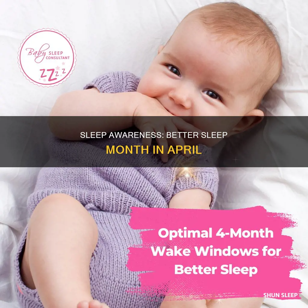 when is better sleep month