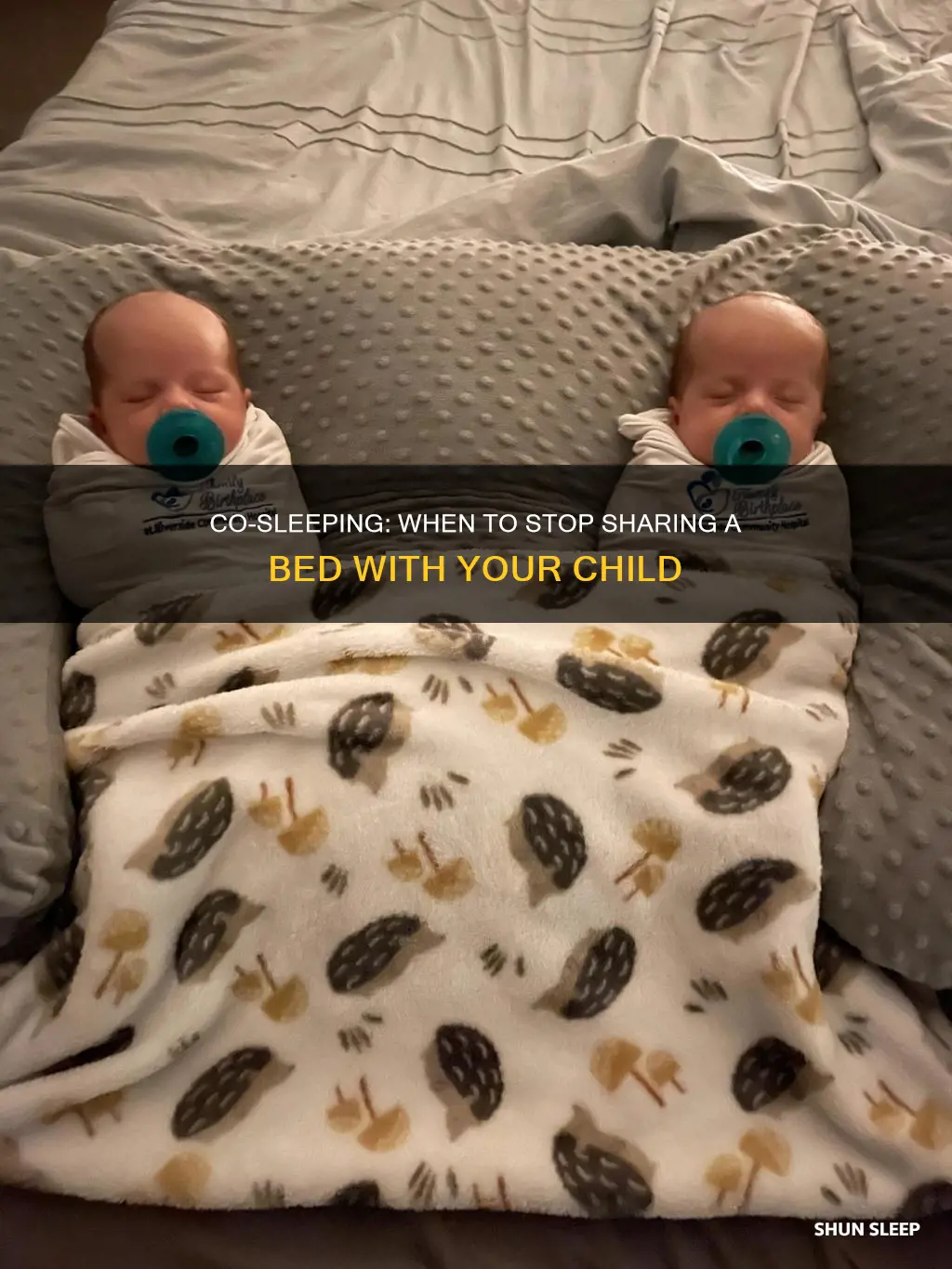 when is child too old to sleep with parent