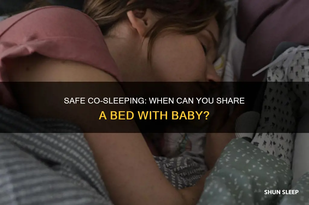 when is it safe to sleep with baby