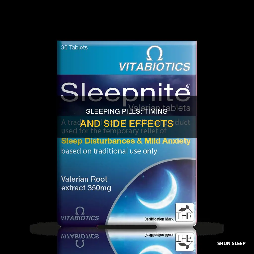 when is it too late to take a sleeping pill