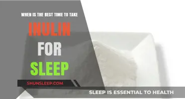 Inulin for Sleep: Best Time to Take It