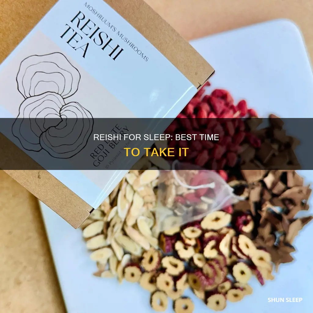 when is the best time to take reishi for sleep