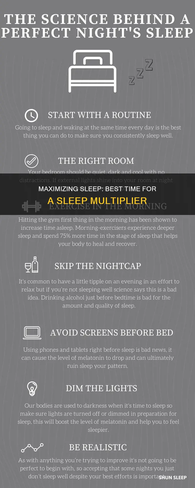 when is the best time to take sleep multiplier