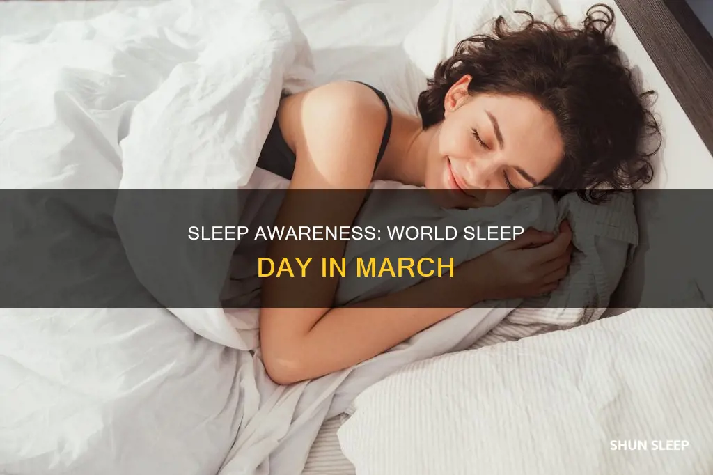 when is world sleep day