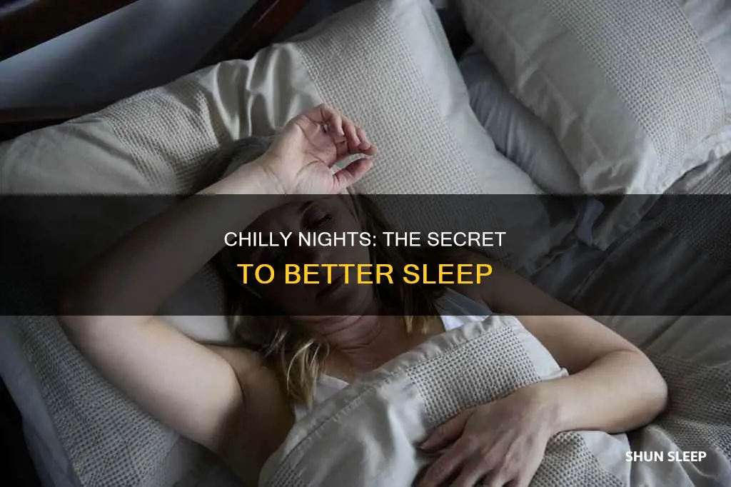 when it is colder i sleep better