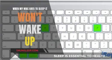 Mac Sleeps but Won't Wake: Troubleshooting Tips for a Stuck Machine