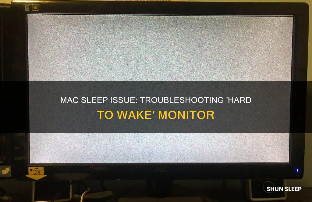 when my mac sleeps it