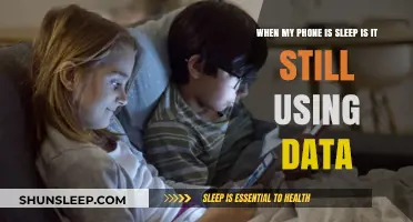 Is My Sleeping Phone Eating Data?