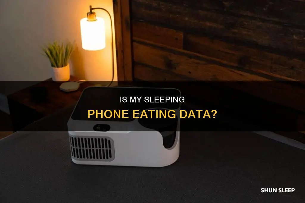 when my phone is sleep is it still using data
