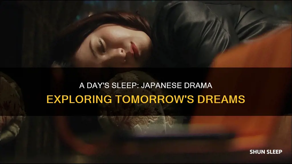 when one day i will sleep japanese drama