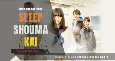 A Day in the Life: Shouma Kai's Sleep Schedule