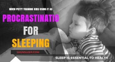Potty Training: A Bedtime Procrastination Tactic for Kids