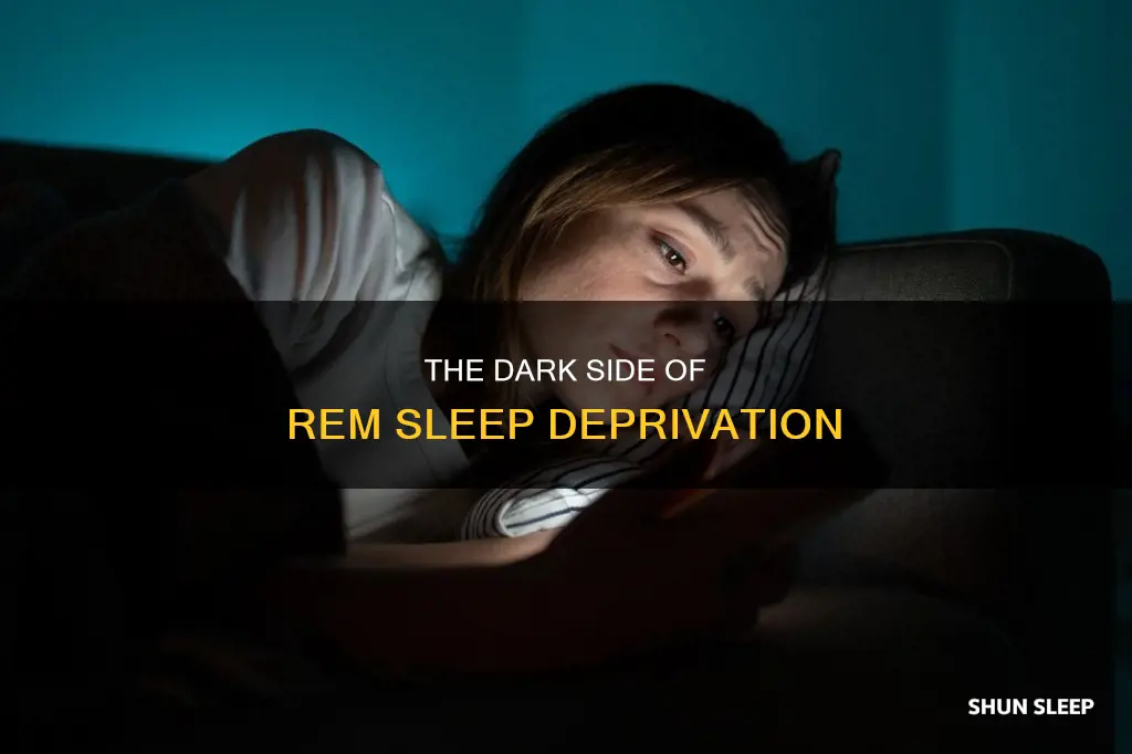 when researchers repeatedly deprived participants of rem sleep