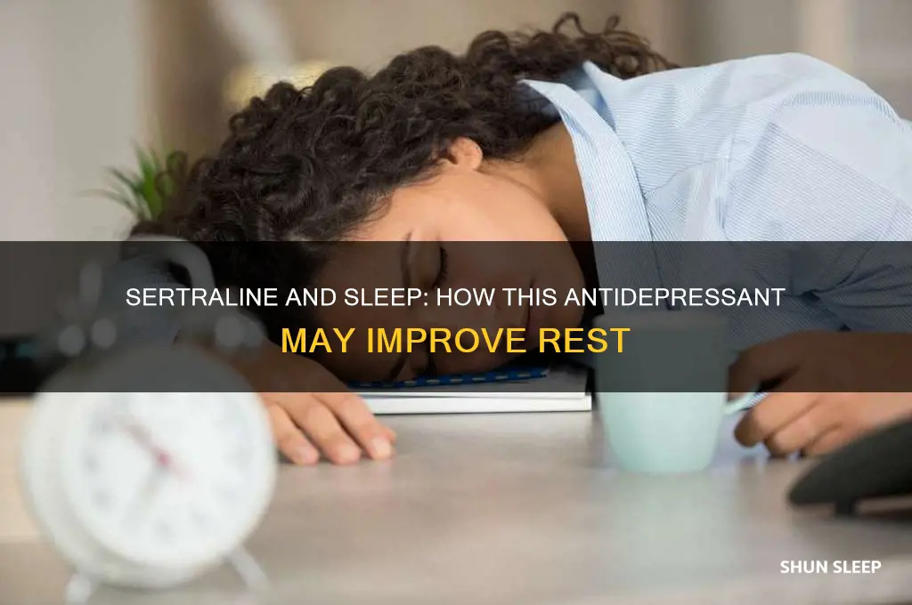 when sertraline help sleep