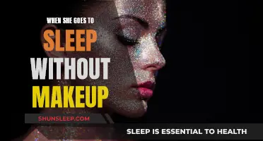 Her Natural Beauty: Sleeping Without Makeup