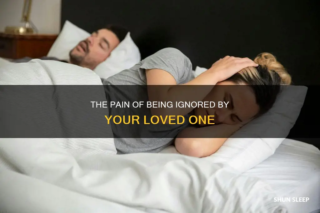 when she sleeps without saying goodnight