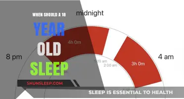 Optimal Sleep Times for 18-Year-Olds