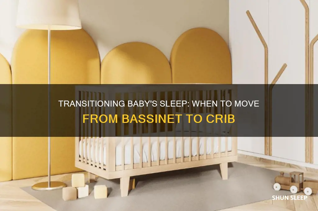 when should baby stop sleeping in bassinet